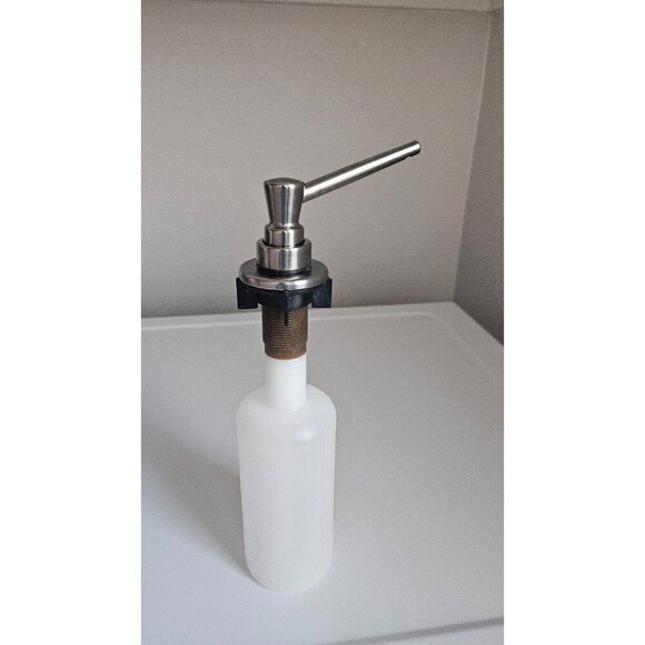Countertop soap dispenser Brushed nickel - Picture 1 of 7